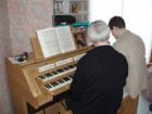 Marc SACRISPEYRE rentre les param&egrave;tres Plein Orgue